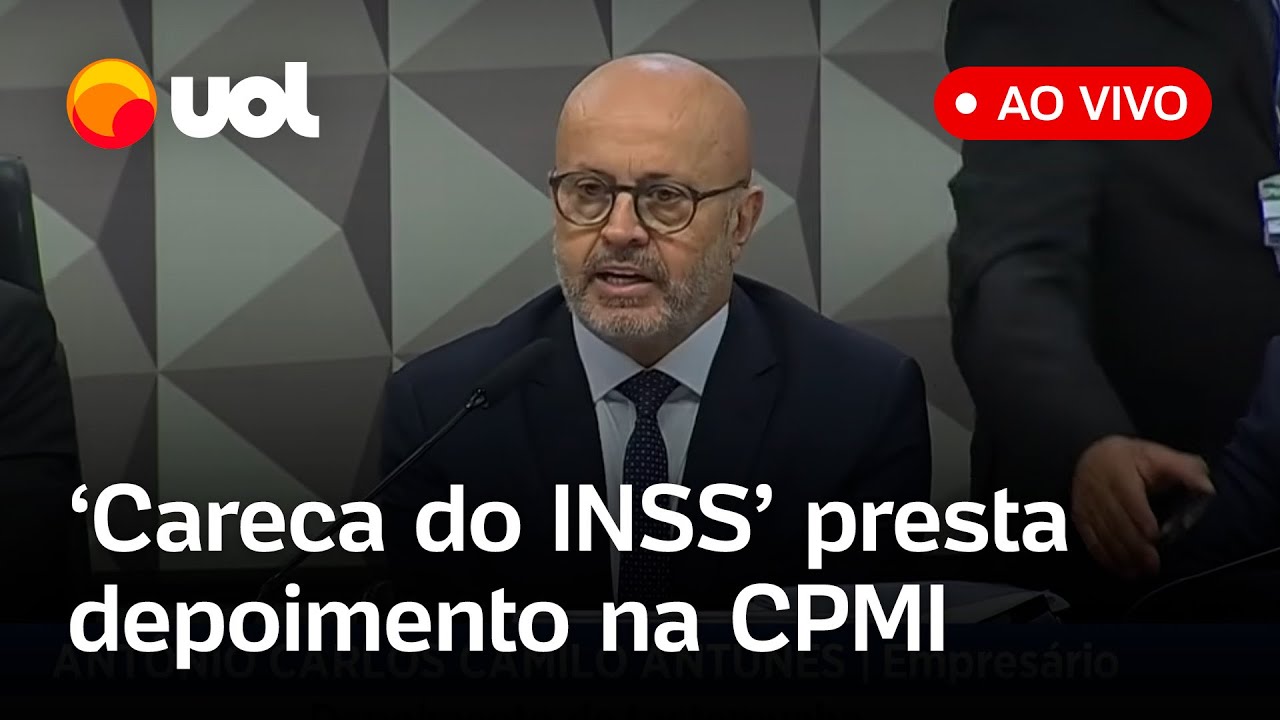 CPMI ouve o ‘Careca do INSS’ sobre fraudes em aposentadorias; acompanhe depoimento ao vivo