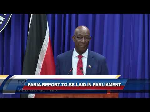 Paria Report To Be Laid In Parliament