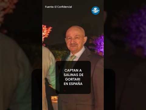 Expresidente Carlos Salinas de Gortari reaparece en exclusiva fiesta en España #shorts