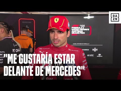 Carlos Sainz, motivado tras su podio en el GP de Austria: Fin de semana sólido, pero queremos más