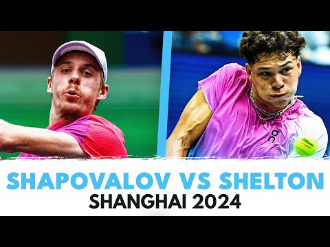 Ben Shelton vs Denis Shapovalov Highlights | Shanghai 2024