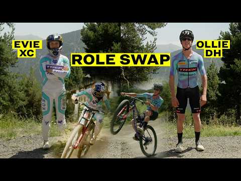 What happens when World Cup XC and DH racers switch bikes??