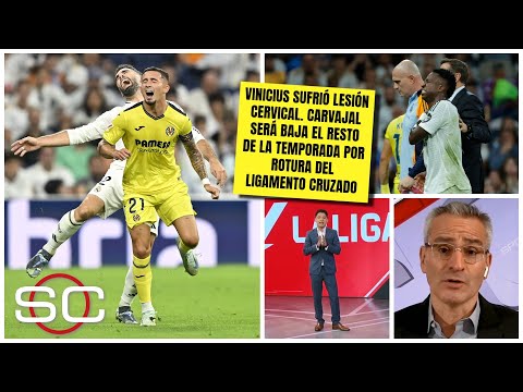 La MALA SUERTE golpea al REAL MADRID: Lesiones de CARVAJAL y VINICIUS avivan el DRAMA | SportsCenter