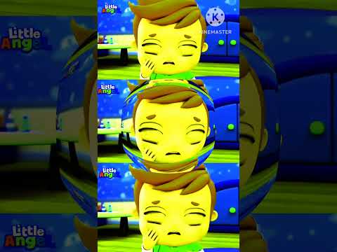 ouchhhh my tooth hurts so much 😢😔 #shortvideo #animation #kinemaster #littleangel