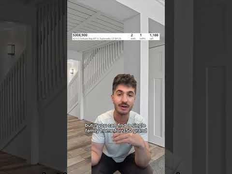 1% Down Starter Home Loan🏡 #uthomes #downpayment #downpaymentassistance #slc #realestate