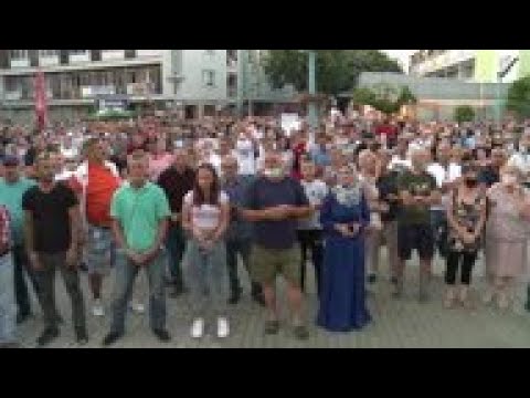 Bosnians protest against latest influx of migrants