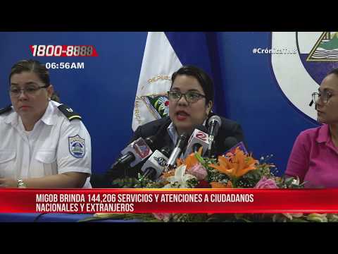 Nicaragua: MIGOB brinda 144 mil 206 atenciones y servicios en una semana