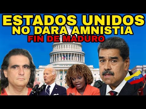 Estados Unidos INVITA a Nicolas Maduro a ENTREGARSE A LA DEA y el Gobierno de Venezuela