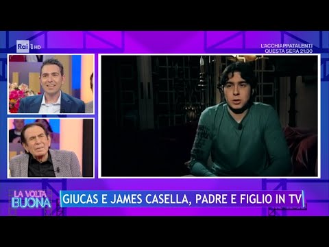 Giucas e James Casella, padre e figlio in tv - La Volta Buona 10/05/2024