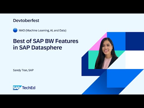 🔵 Best of SAP BW Features in SAP Datasphere