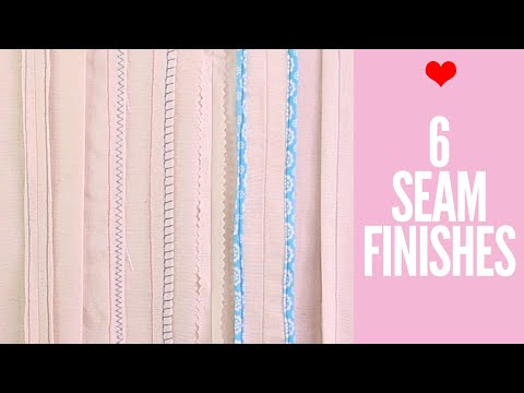 Seam Finishes -  Without a Serger