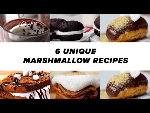 6 Unique Marshmallow Recipes