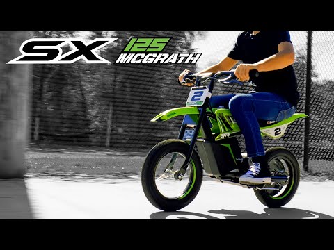 Razor presents: The all new SX125 McGrath electric bike for kids