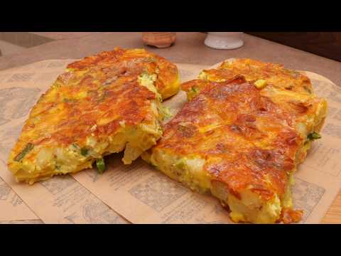 FRITTATA DI ASPARAGI E PATATE IN FRIGGITRICE AD ARIA