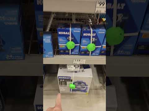 Lowes Deals - Kobalt Fan w/ FREE Starter Kit!