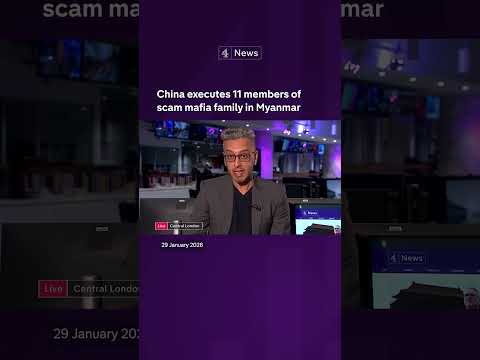 China executes 11 members of scam mafia family in Myanmar