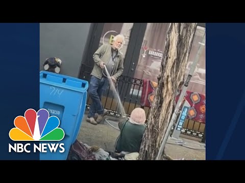 San Francisco man arrested after viral homeless hosing incident
