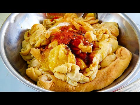 Ruột Heo Đừng Luộc Nữa làm Cách Này Đi Có Món Mới Cực Ngon