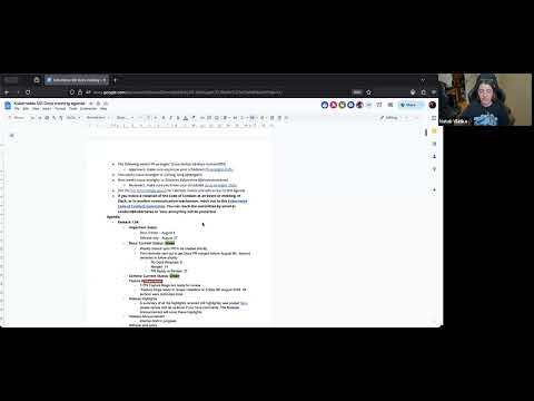[SIG Docs] Bi-Weekly Community Meeting for 2025-08-05T17:27:58Z.mp4