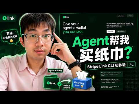Agent用专属钱包帮我买纸巾？Stripe Link CLI初体验实录