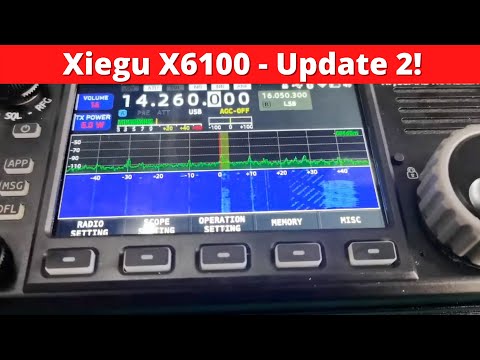 Xiegu X6100 - New Features Revealed!