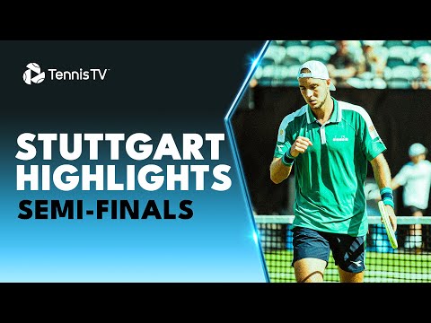 Hurkacz Takes On Struff; Tiafoe Plays Fucsovics | Stuttgart 2023 Semi-Final Highlights