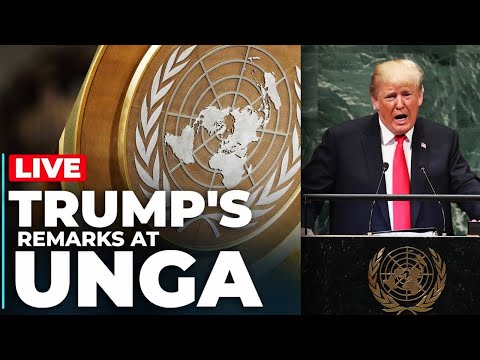 Trump Speech Today LIVE | World Leaders At UNGA | Trump In UN | United Nations General Assembly