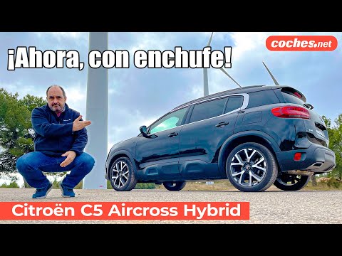 Citroën C5 AIRCROSS Hybrid SUV 2021 | Prueba / Review en español | Híbrido enchufable | coches.net