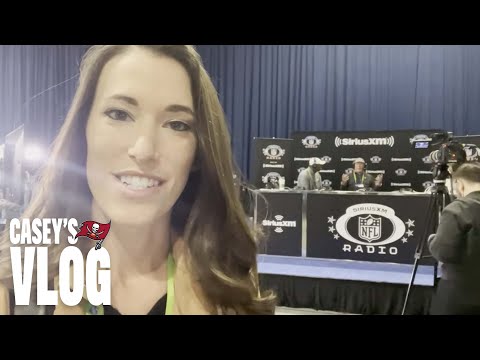 Behind the Scenes of the 2022 NFL Combine | Casey's Vlog video clip