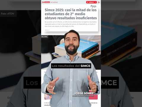 Jorge Gómez: «Resultados SIMCE 2025: serio riesgo para la libertad»
