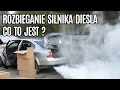 Rozbieganie silnika diesla