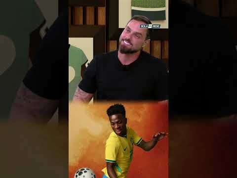 “Vini Jr sente a pressão de hoje ser protagonista da Seleção", analisa Fefon