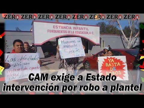 CAM exige a Estado intervención por robo a plantel. Zero Noticias - lunes 13 de Febrero 2023