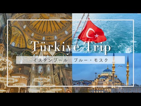 【トルコ旅行】冬のイスタンブール！ブルーモスク・アヤソフィアへ｜世界遺産を巡る6泊7日｜Istanbul, Türkiye