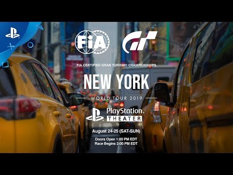 FIA Certified Gran Turismo Championships New York Trailer | PS4