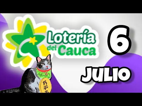 Resultado LOTERIA DEL CAUCA Sabado 6 de Julio de 2024