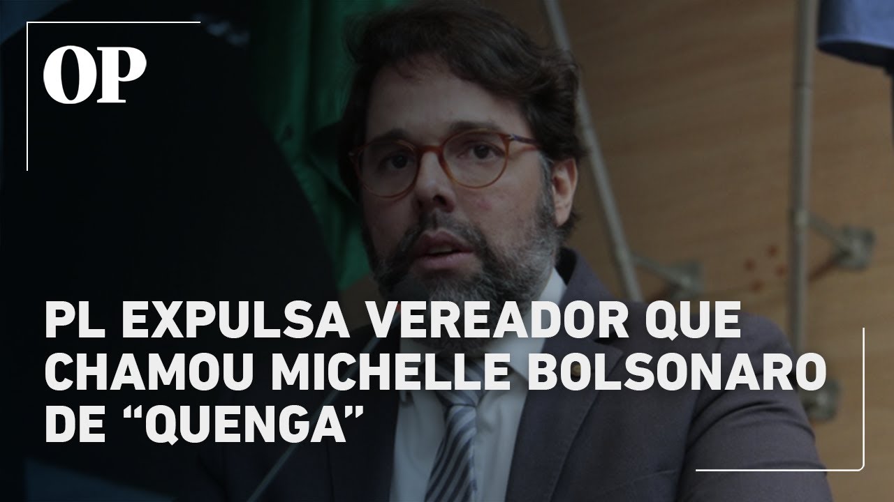Vereador é expulso do PL por chamar Michelle Bolsonaro de quenga