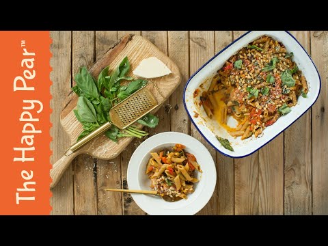 Caponata Pasta Bake Recipe | The Happy Pear