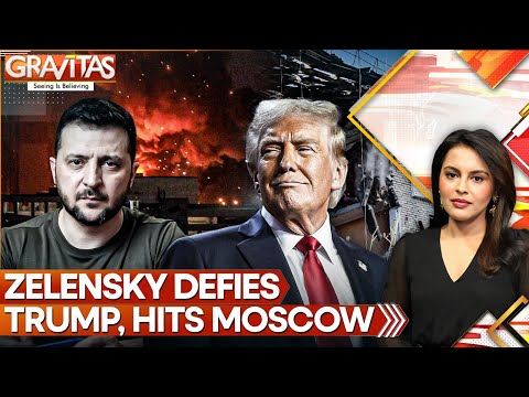 Russia-Ukraine War: Zelensky Defies Trump, Ukraine Pummels Moscow With Drones | GRAVITAS