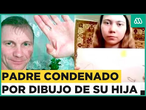 Condenan a padre por dibujo de su hija en Rusia: Era en favor de Ucrania y no a la guerra