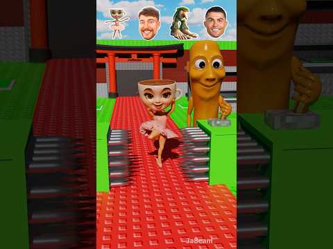 Weird Characters vs Spikes Pistons