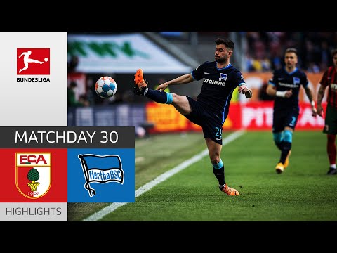 FC Augsburg - Hertha Berlin 0-1 | Highlights | Matchday 30 – Bundesliga 2021/22