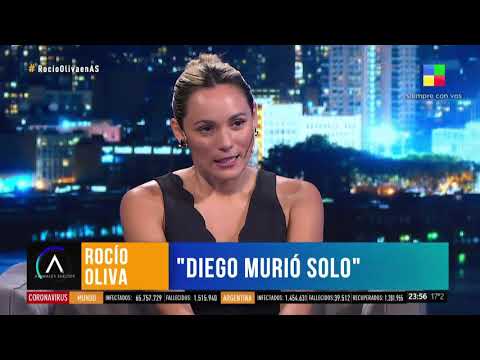 Rocío Oliva: Creo que se podía evitar la muerte de Maradona
