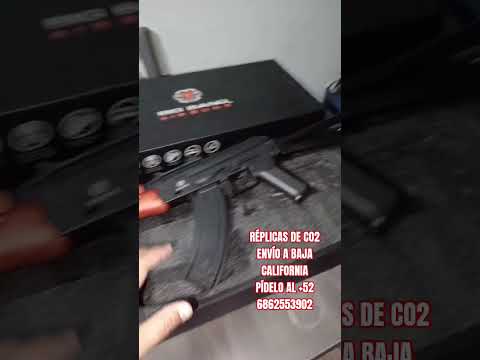 Replicas de co2! M4 Ak74 #bbgun #armas #pistolasco2 #co2 #réplicas #riflesdeaire #mexicali #tijuana