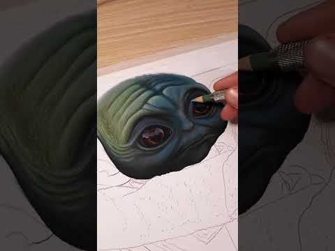Drawing Grogu | Baby Yoda