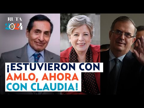 ¡Repiten gabinete! Ramirez de la O, Ebrard y Bárcena; los secretarios de estado de AMLO y Sheinbaum