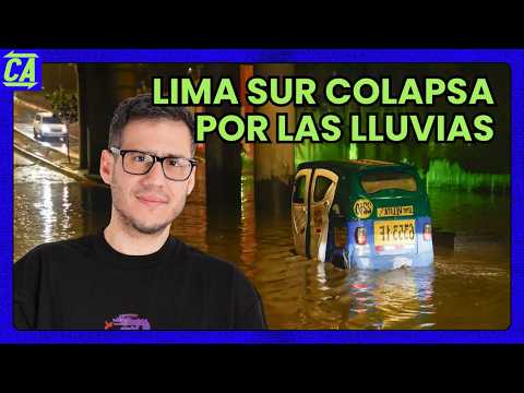 LIMA COLAPSA POR LAS LLUVIAS l ContraAtaque 17/08