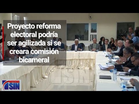 Diputados afirman proyecto reforma electoral podría ser agilizada si se creara comisión bicameral
