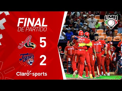 Águila de Veracruz (5-2) Tigres de Quintana Roo | Resumen Final | LMB | Temporada 2024