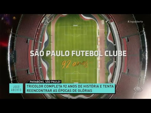 Parabéns, São Paulo! Tricolor completa 92 anos de história! | JOGO ABERTO
